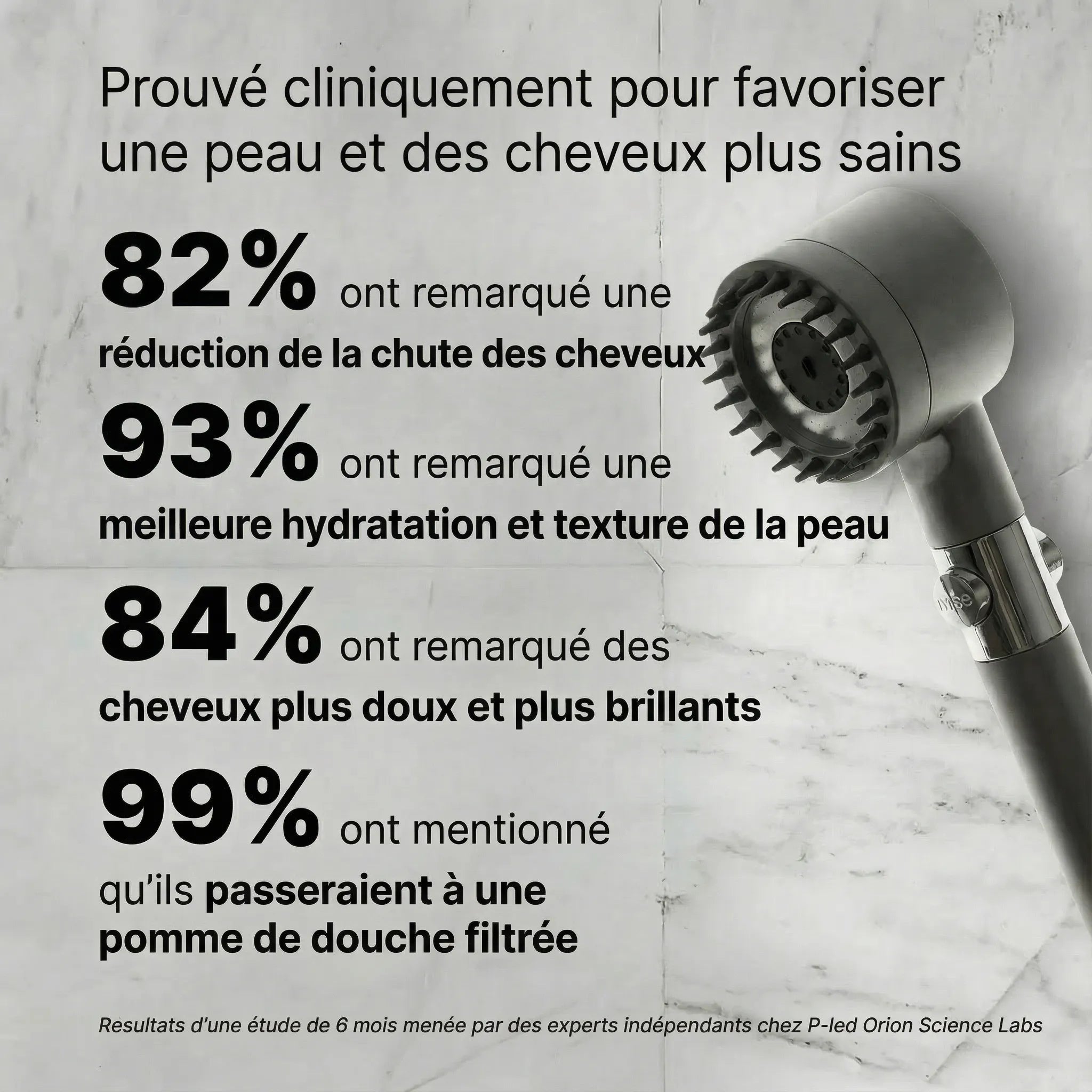 POMMEAU DE DOUCHE FILTRANT